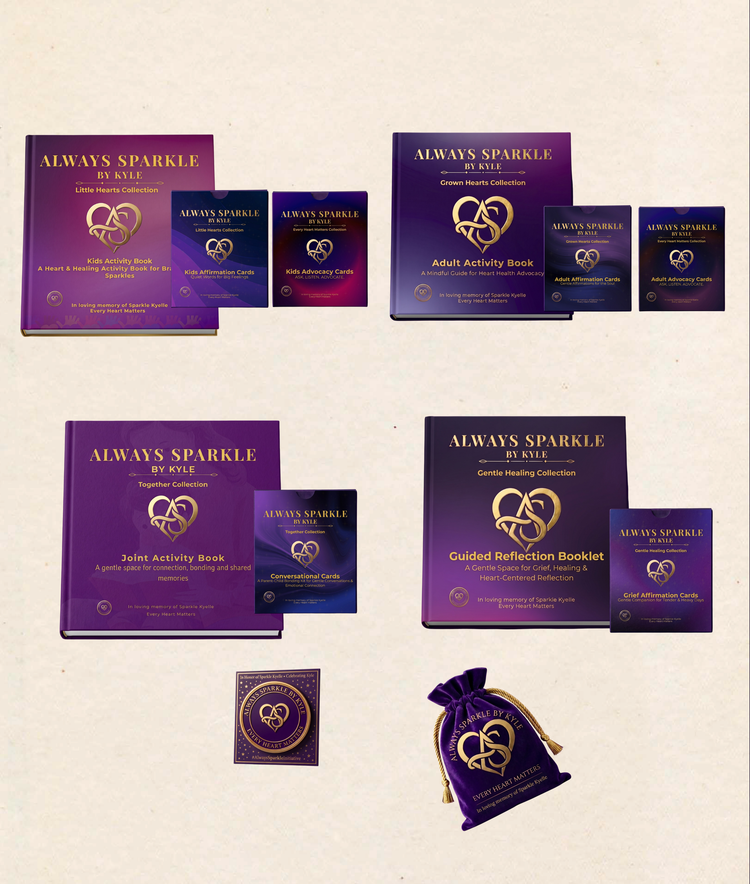 Signature Collection premium collection bundle with books and affirmation cards by Always Sparkle By Kyle